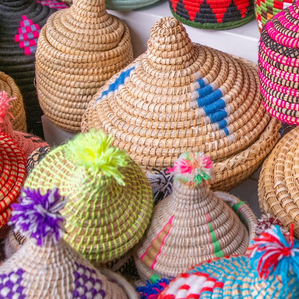 Boîtes tressées du bazar, photo 3