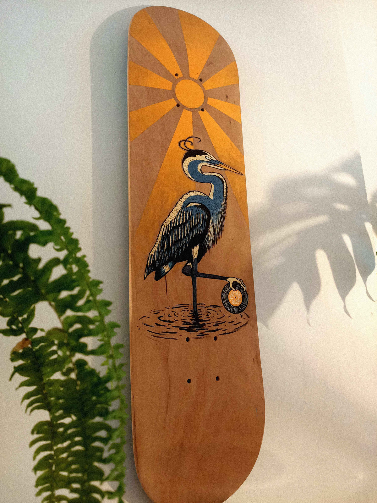 Skate original "Papa Héron Dubplate", photo 5