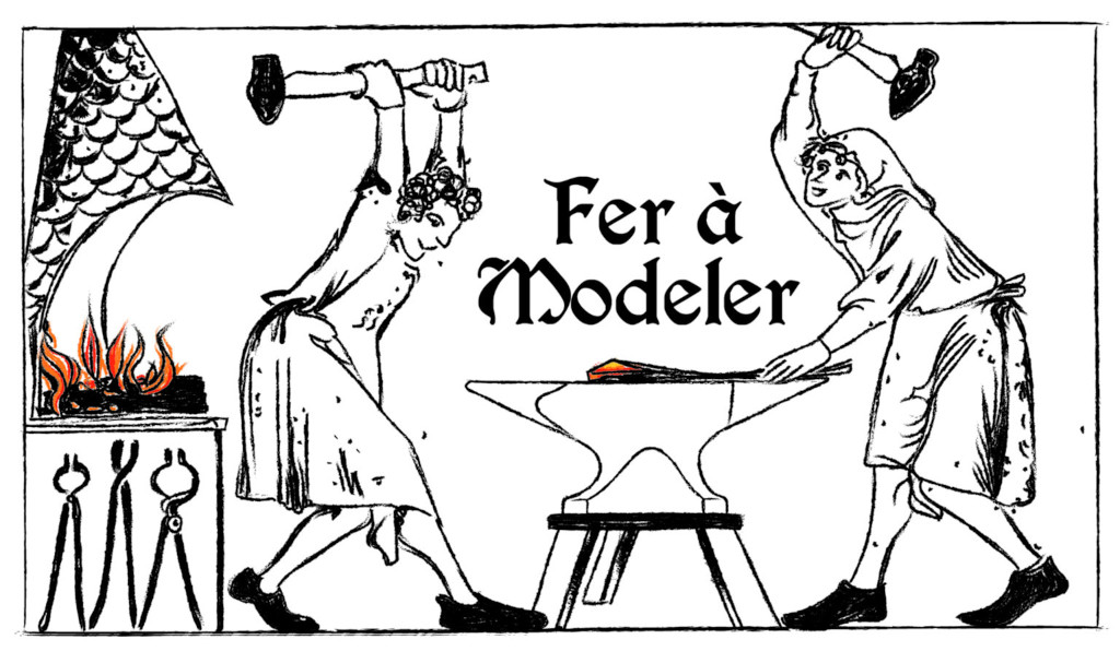 Fer à modeler