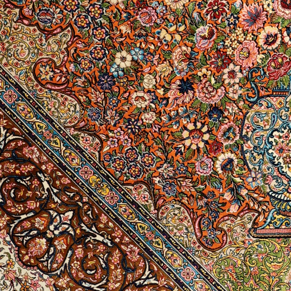Tapis Ispahan médaillon, photo 3