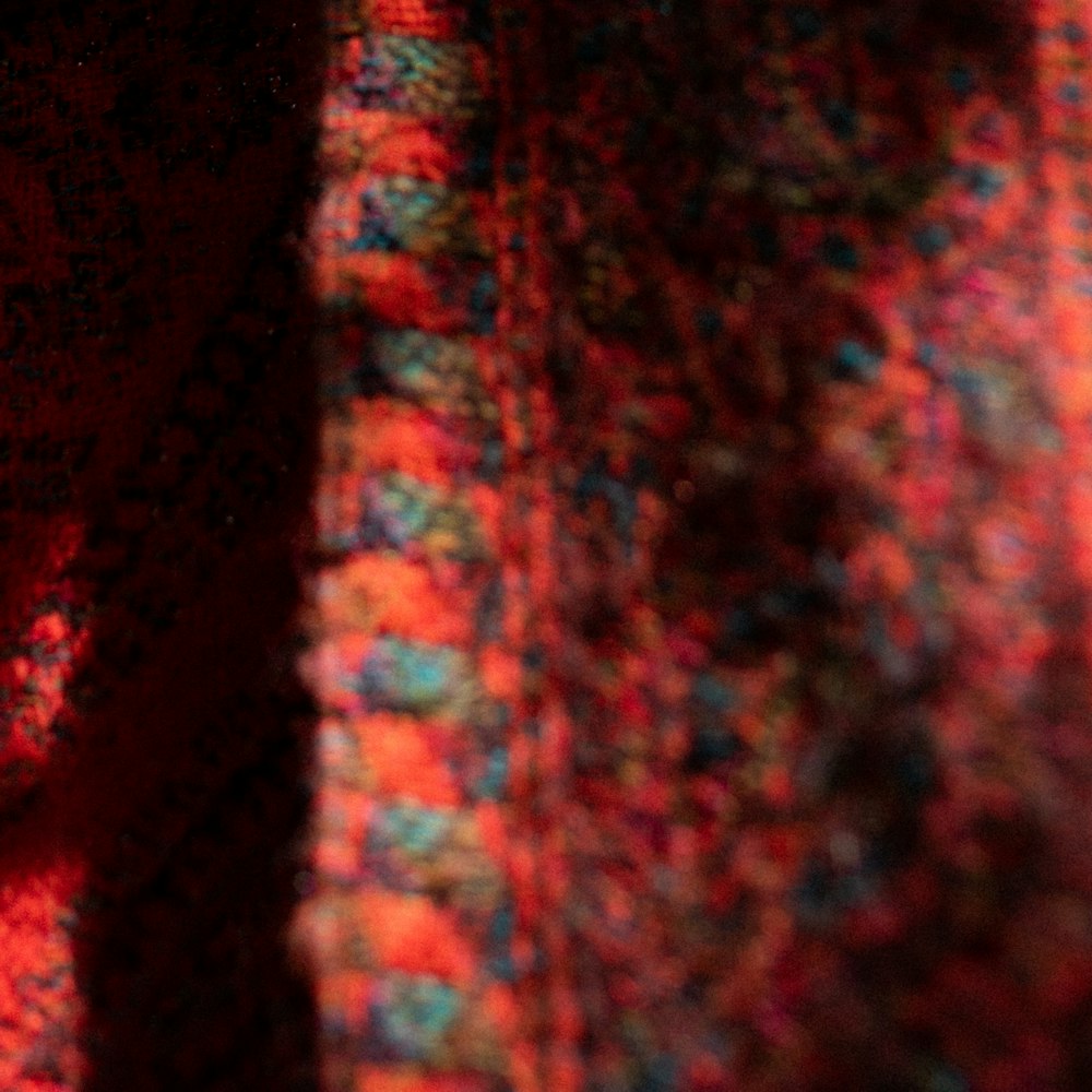 Kimono cachemire rouge, photo 3