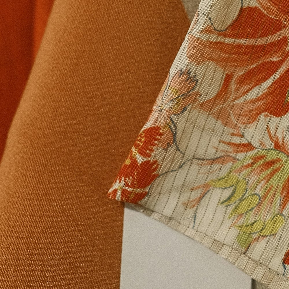 Kimono fleuri en soie, photo 3